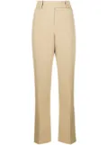Michael Michael Kors high-waisted straight-leg trousers - Neutrals