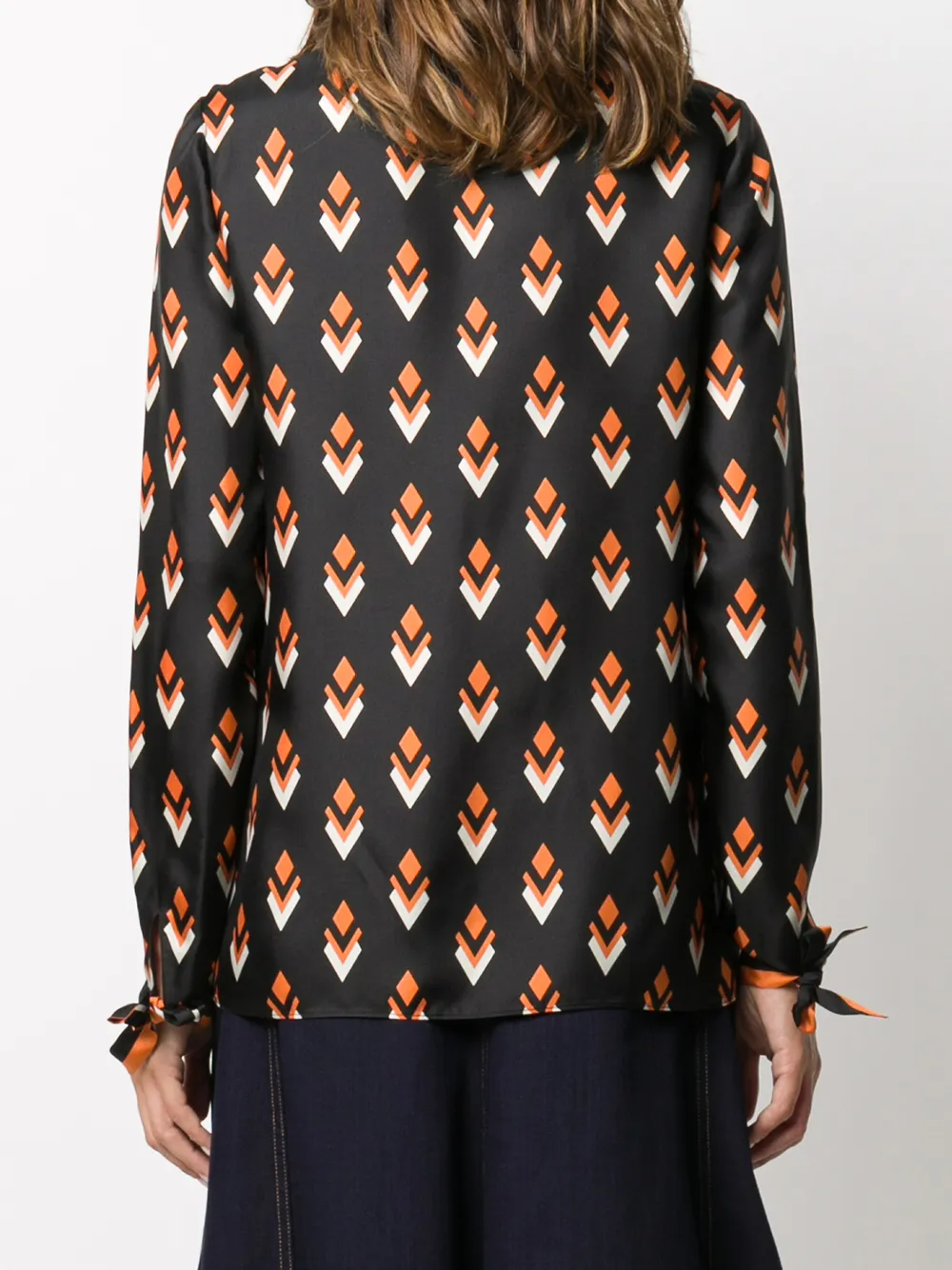 Valentino Garavani Zijden top Zwart