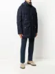 Brunello Cucinelli Gefütterter Flanellmantel mit Kapuze
