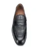 Henderson Baracco crocodile effect penny loafers