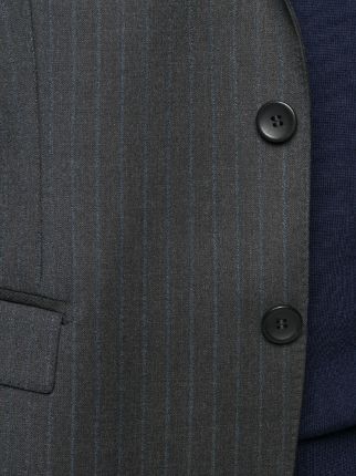 pinstripe single-breasted suit展示图