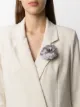 Image 2 of Philosophy Di Lorenzo Serafini flower motif brooch