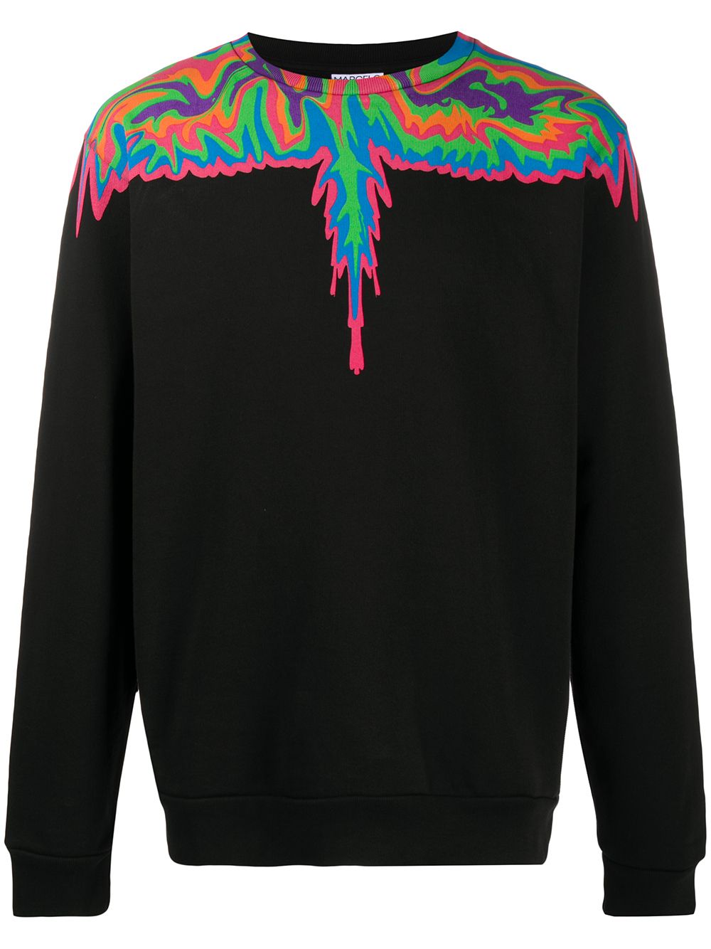 фото Marcelo burlon county of milan толстовка с принтом psychedelic wings