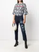 الصورة 2 من Love Moschino تيشيرت بأكمام قصيرة وطبعة قلب