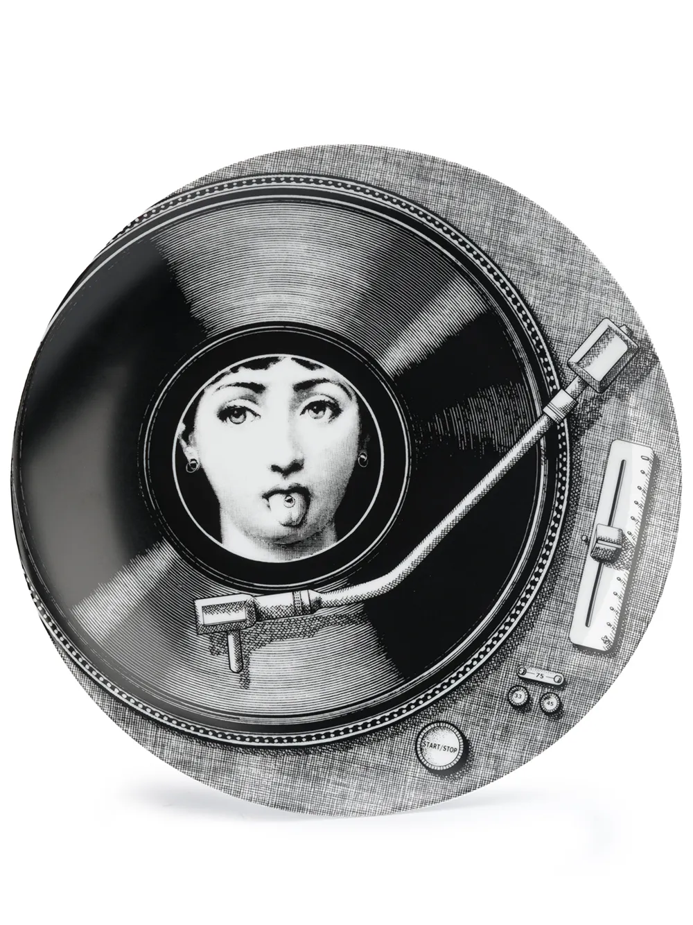 фото Fornasetti тарелка record player