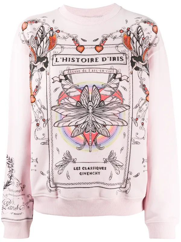 givenchy printed sweatshirt