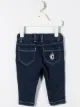 Image 2 of Chloé Kids logo embroidered fitted jeans