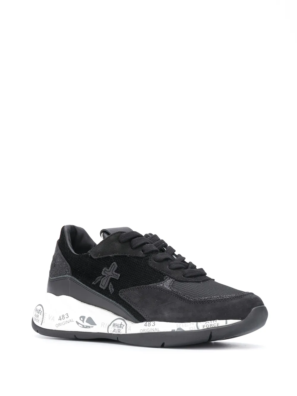 Premiata Scarlett low-top sneakers Zwart