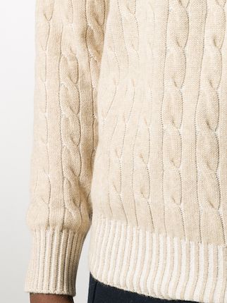 cable knit jumper展示图