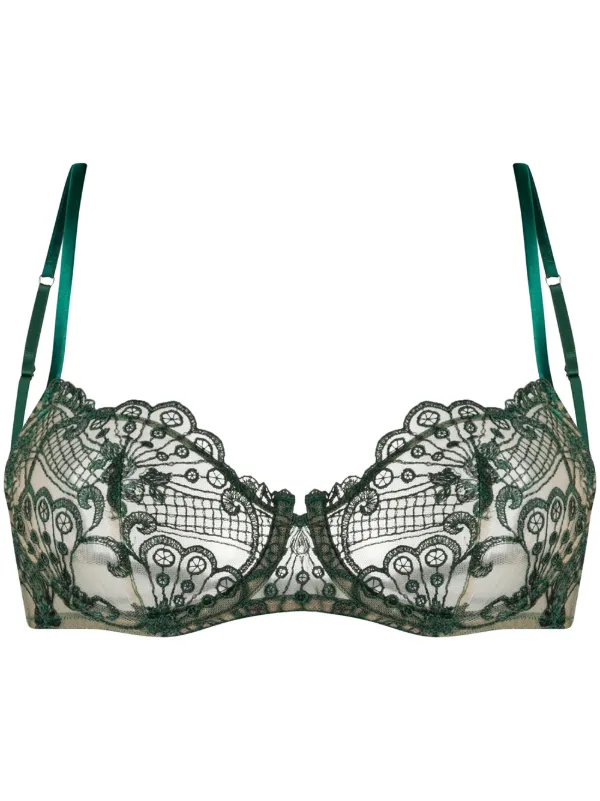 Green lace bra - 15 products