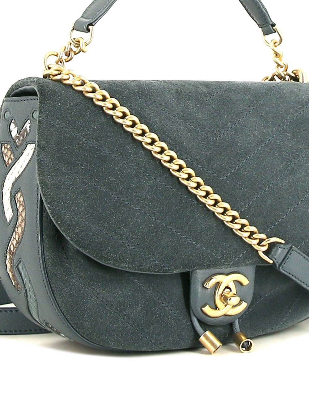 фото Chanel pre-owned сумка на плечо с логотипом cc