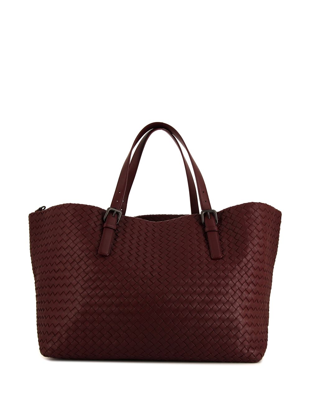 фото Bottega veneta pre-owned сумка-тоут с плетением intrecciato