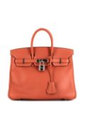 Hermès Pre-Owned 2008 Birkin 25 tote bag - Orange