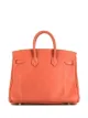 الصورة 2 من Hermès شنطة عملية 'بيركين 25' كلاسيكية