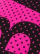 Balenciaga jacquard polka dot logo scarf