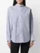 Balenciaga striped long-sleeve shirt