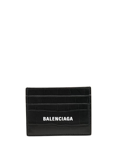 Balenciaga - Cash logo cardholder