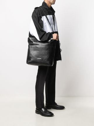 Explorer leather tote bag展示图