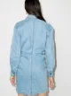 Nanushka Daisy buttoned denim shirt dress