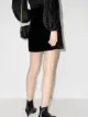 The Vampire's Wife metallic velvet effect mini skirt