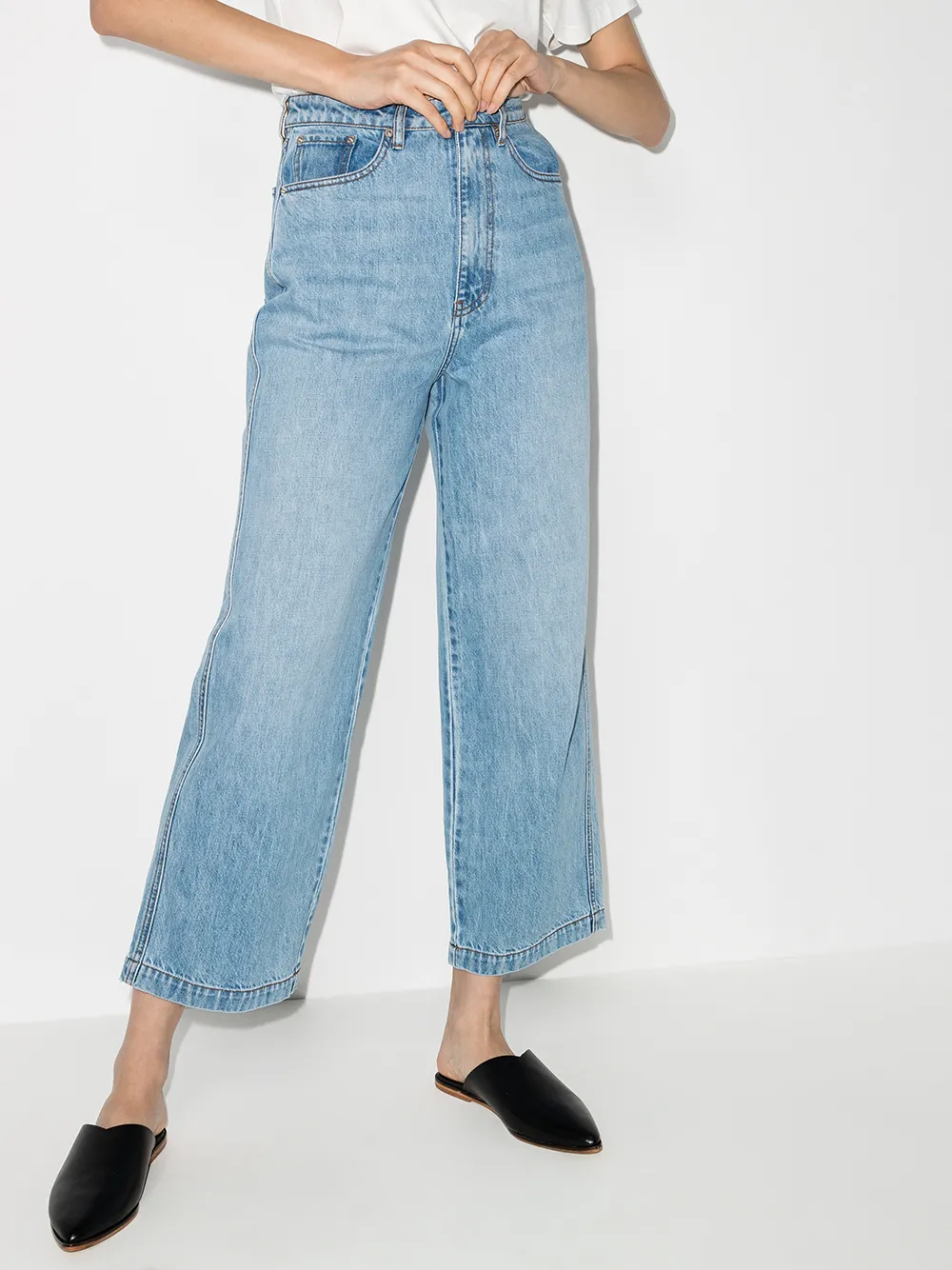 Nanushka Straight jeans - Blauw