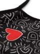Dolce & Gabbana heart monogram-print face mask