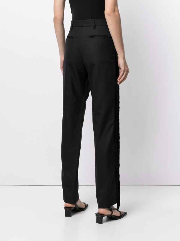 Louis Vuitton Wide Carpenter Trousers with Fringes