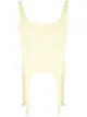 Image 1 of Dion Lee suspender-hem corset top