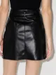 Nanushka faux-leather mini skirt