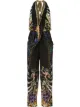 الصورة 1 من Camilla mixed-print v-neck jumpsuit