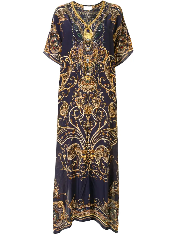 camilla v neck kaftan