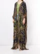 Camilla baroque-print oversized robe