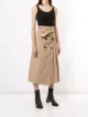 Jonathan Simkhai Malia trench wrap skirt