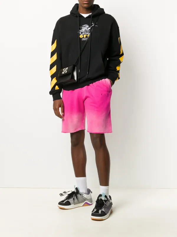 nike off white tie dye shorts