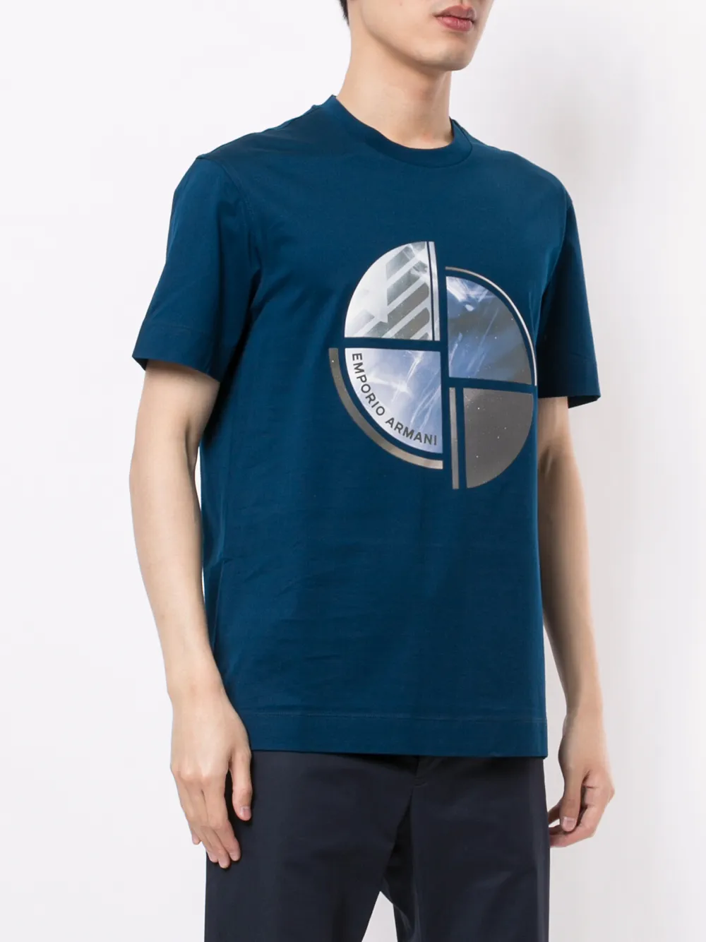 фото Emporio armani футболка с логотипом