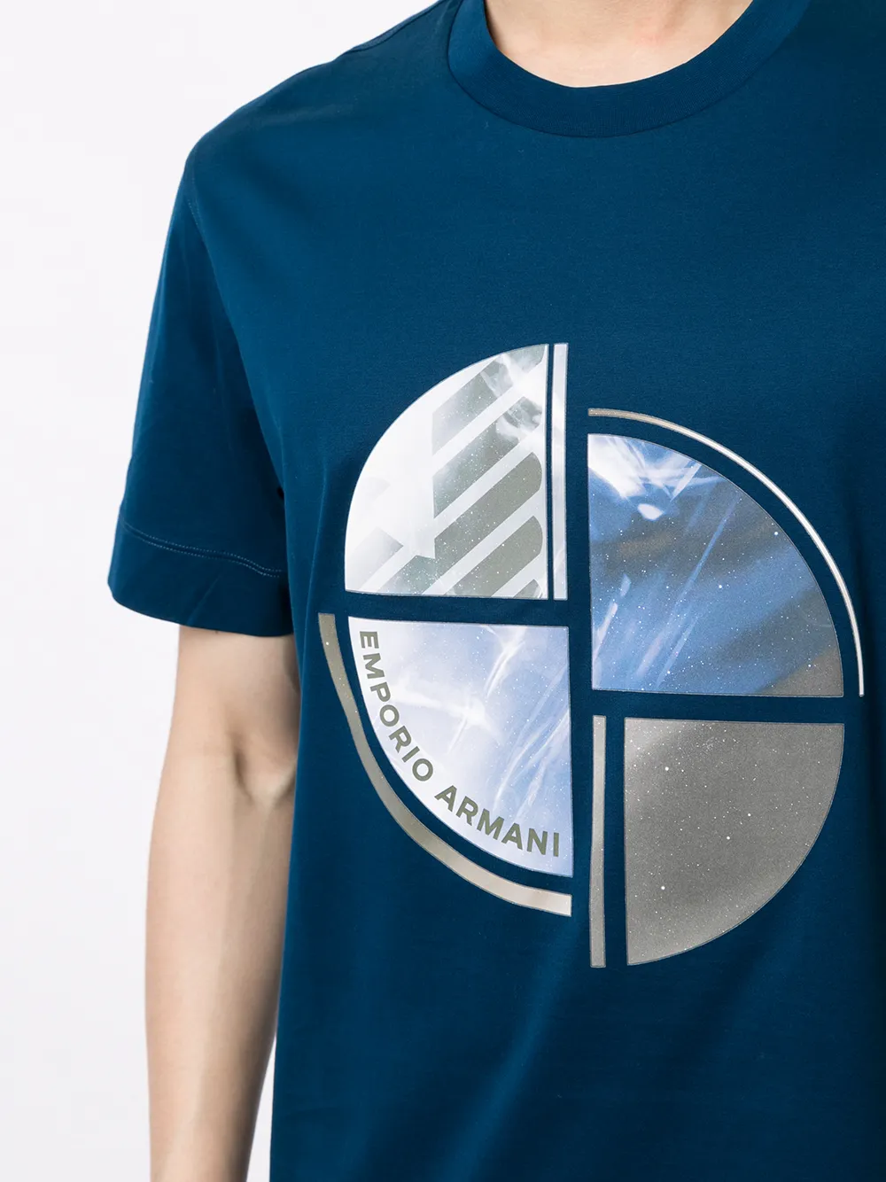 фото Emporio armani футболка с логотипом