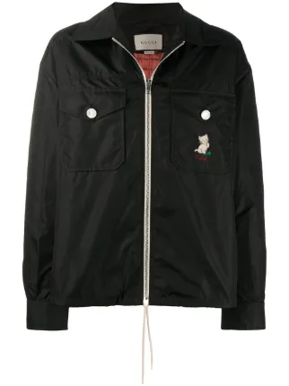 gucci cat windbreaker
