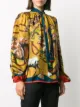 Dolce & Gabbana animals-print twill blouse