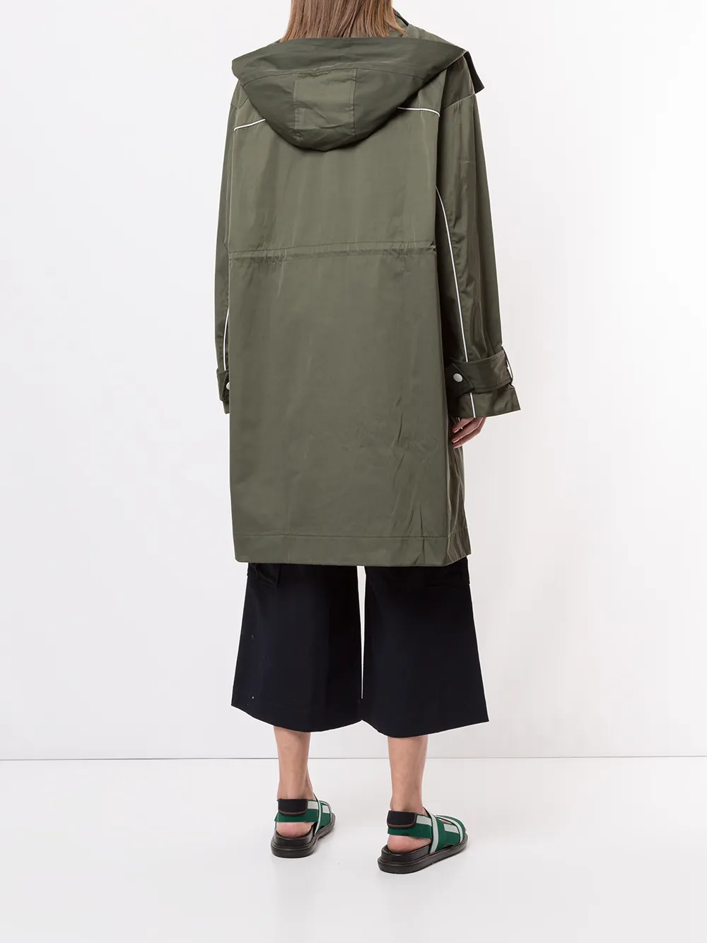 фото Kenzo mid-length parka coat