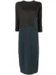Image 1 of Y's two-tone T-shirt dress