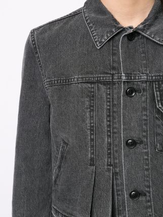 button-down denim jacket展示图