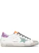 Image 1 of Golden Goose Superstar distressed low-top trainers
