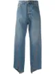 Image 1 of LANVIN asymmetric cropped straight-leg jeans