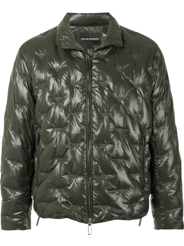 armani quilted down jacket