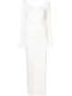 Image 1 of Dion Lee asymmetric long-sleeve dress