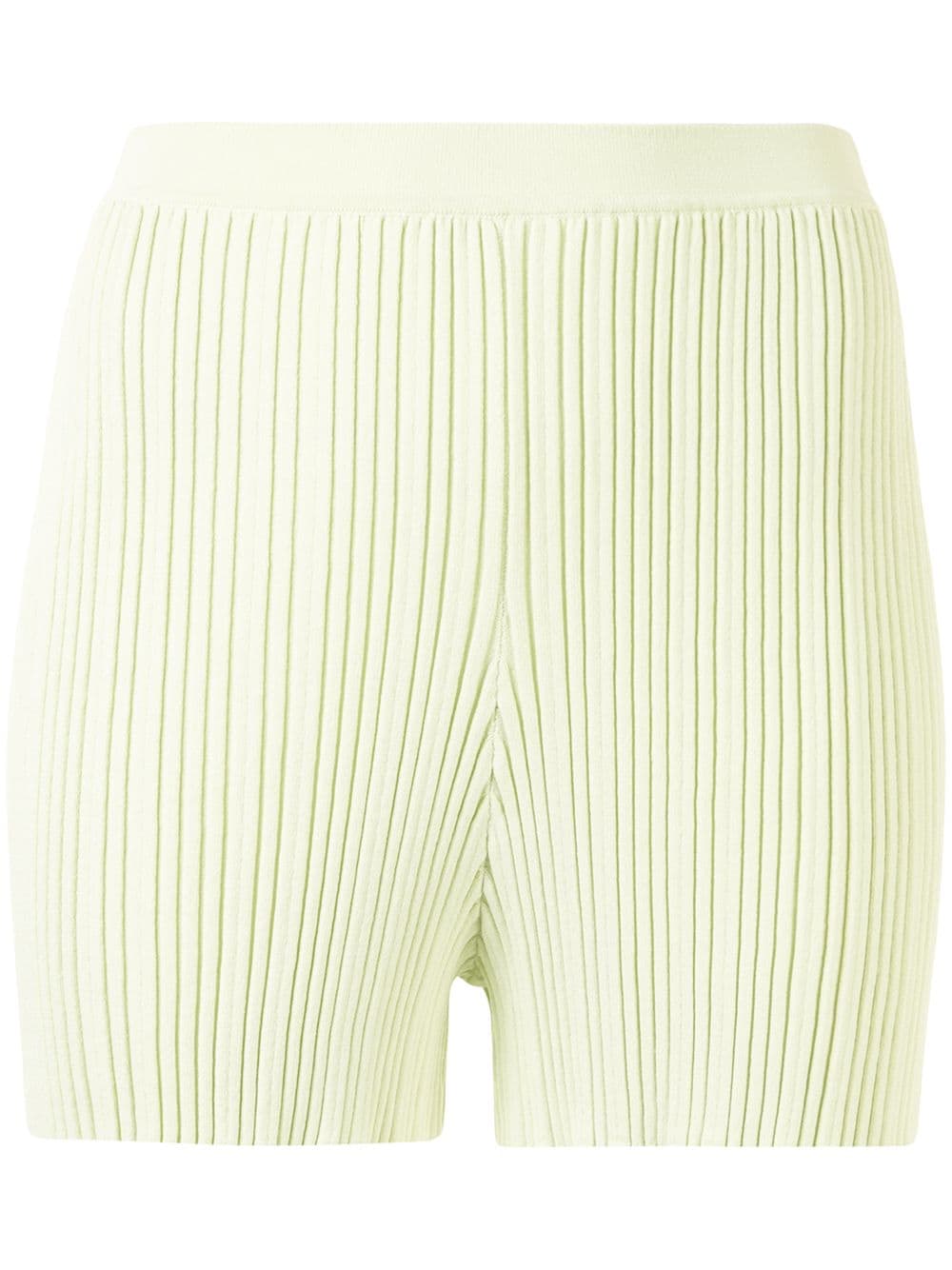 

Dion Lee shorts ajustados - Verde