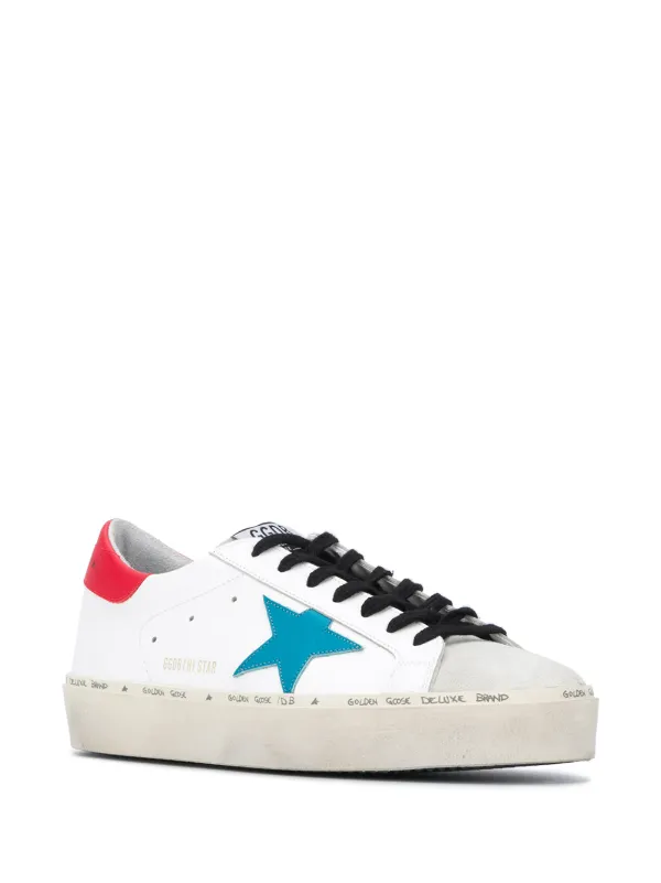 golden goose superstar leather trainers