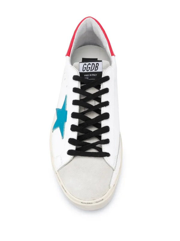 golden goose superstar leather trainers
