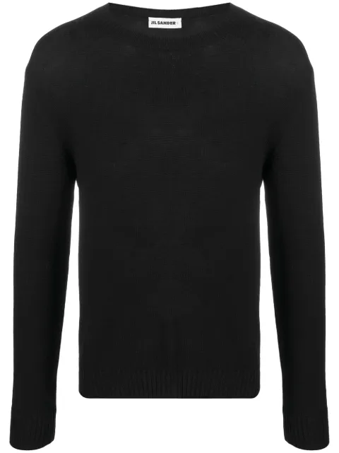Jil Sander 圆领长袖毛衣