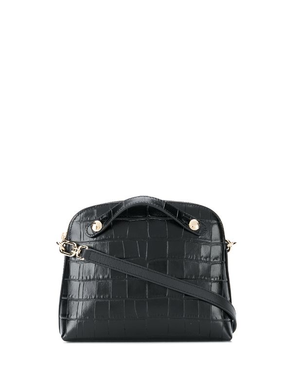 furla crossbody bag black